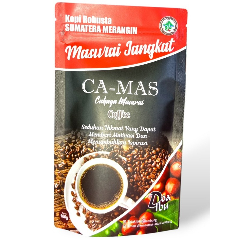 

CA-MAS COFFE KOPI MASURAI JANGKAT KOPI BUBUK ROBUSTA PREMIUM 100% KOPI MURNI