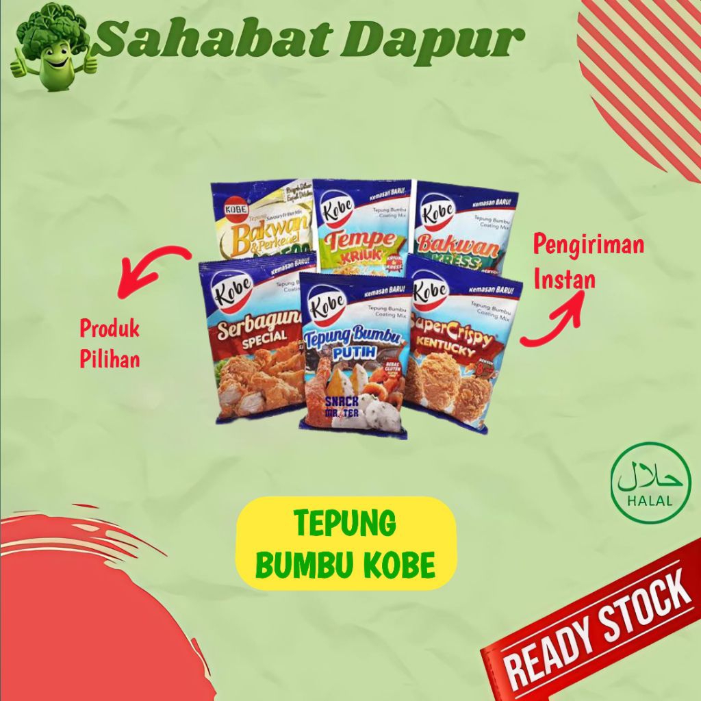 

Tepung Kobe Instan All varian - Sayur Palembang