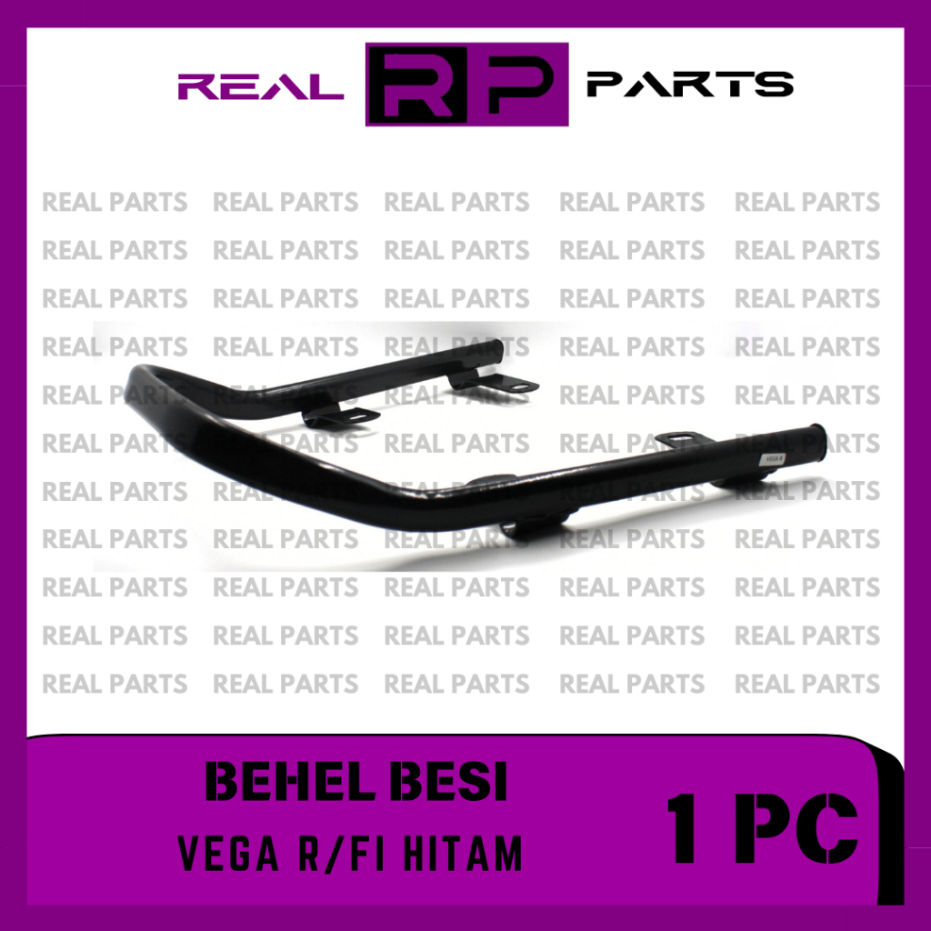 REAL-PARTS/BEHEL-BESI/PEGANGAN-TANGAN-BELAKANG-MOTOR/YAMAHA/VEGA-R/FI/F1ZR/HITAM/GRADE-ORI
