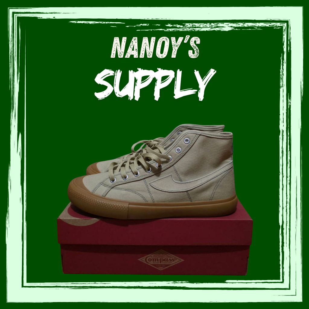 Sepatu Compass Gazelle Cappucino