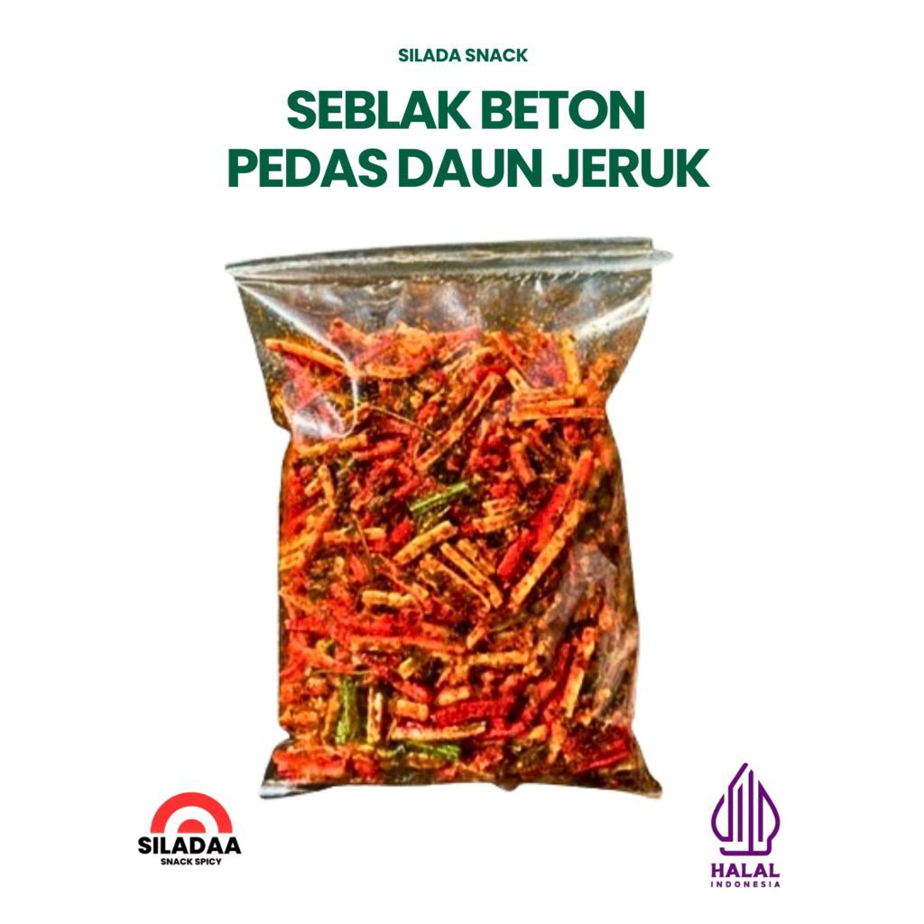 

SEBLAK KRUPUK JAAT AS BETON EXTRA PEDAS DAUN JERUK /SNACK GURIH/CEMILAN VIRAL/SEBLAK BETON/VIRAL