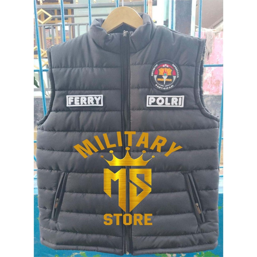 Rompi vest gelembung | Rompi gelembung | Rompi humas polri | Rompi custom