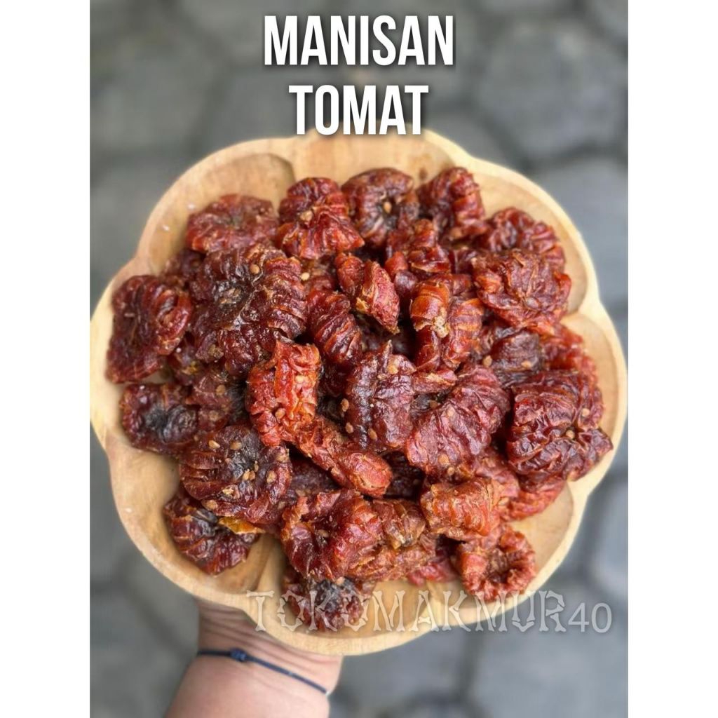 

manisan tomat 500 legit harga termurah tomat rasa kurma torakur