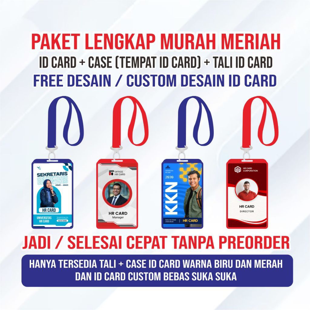 

ID Card + Tali + Tempat ID Card (Tanpa Preorder)