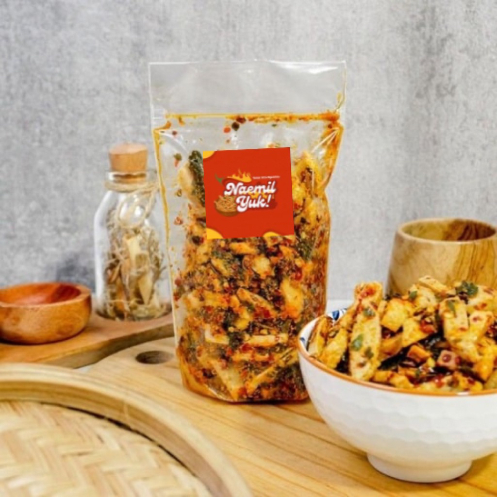 

Basreng Pedas Daun Jeruk & Basreng Ori – Snack Gurih Kriuk Nikmat
