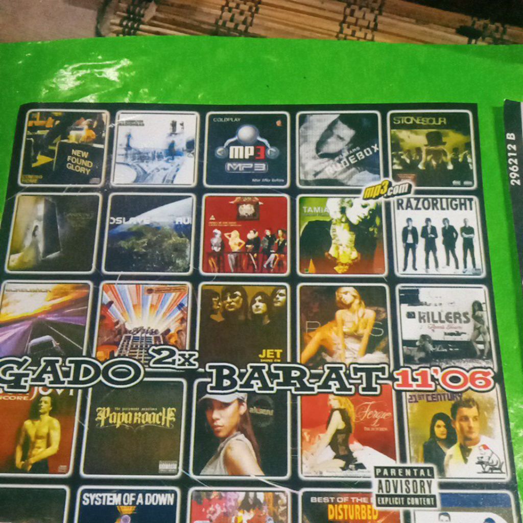 CD MP3 GADO GADO BARAT P033