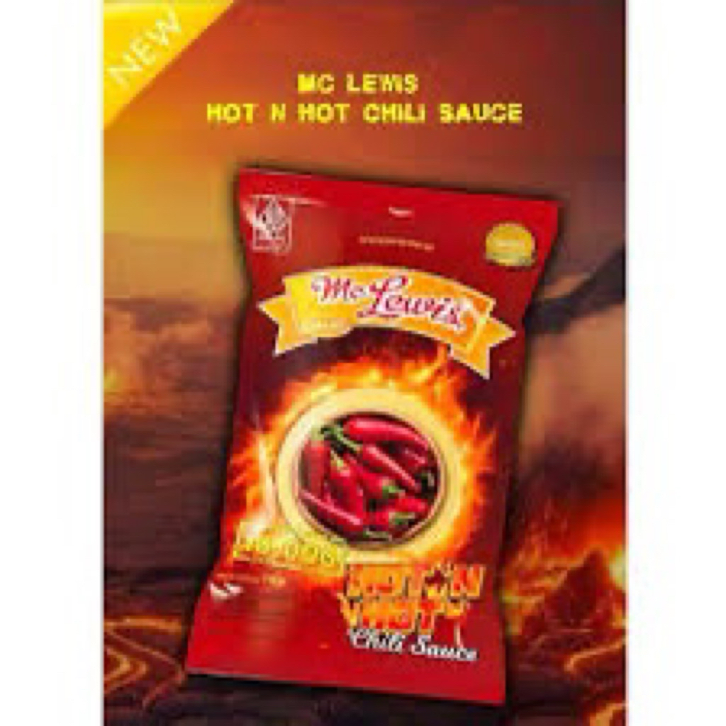 

Mc lewis saus cabai hot n hot 900gr