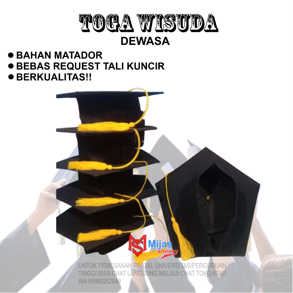 toga wisuda sarjana murah//topi toga wisuda sarjana