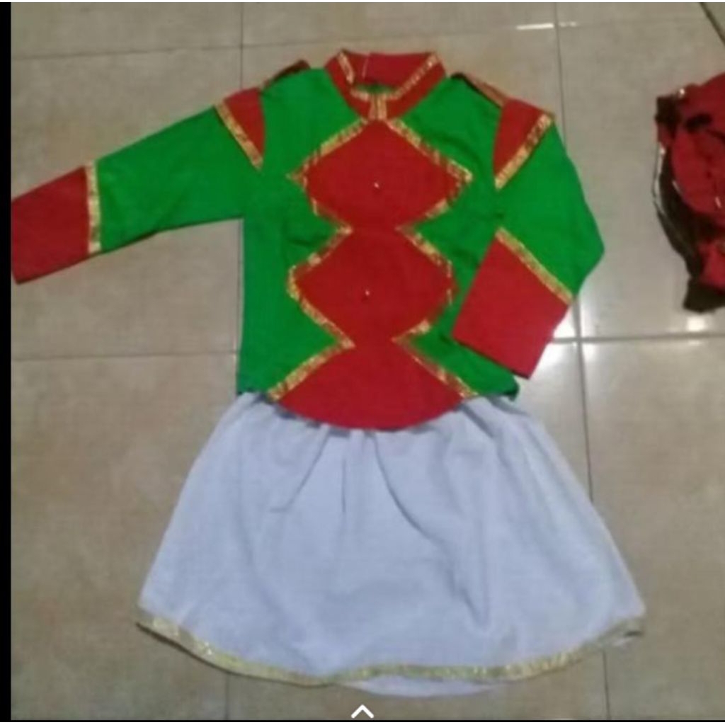 baju penari drumband TK
