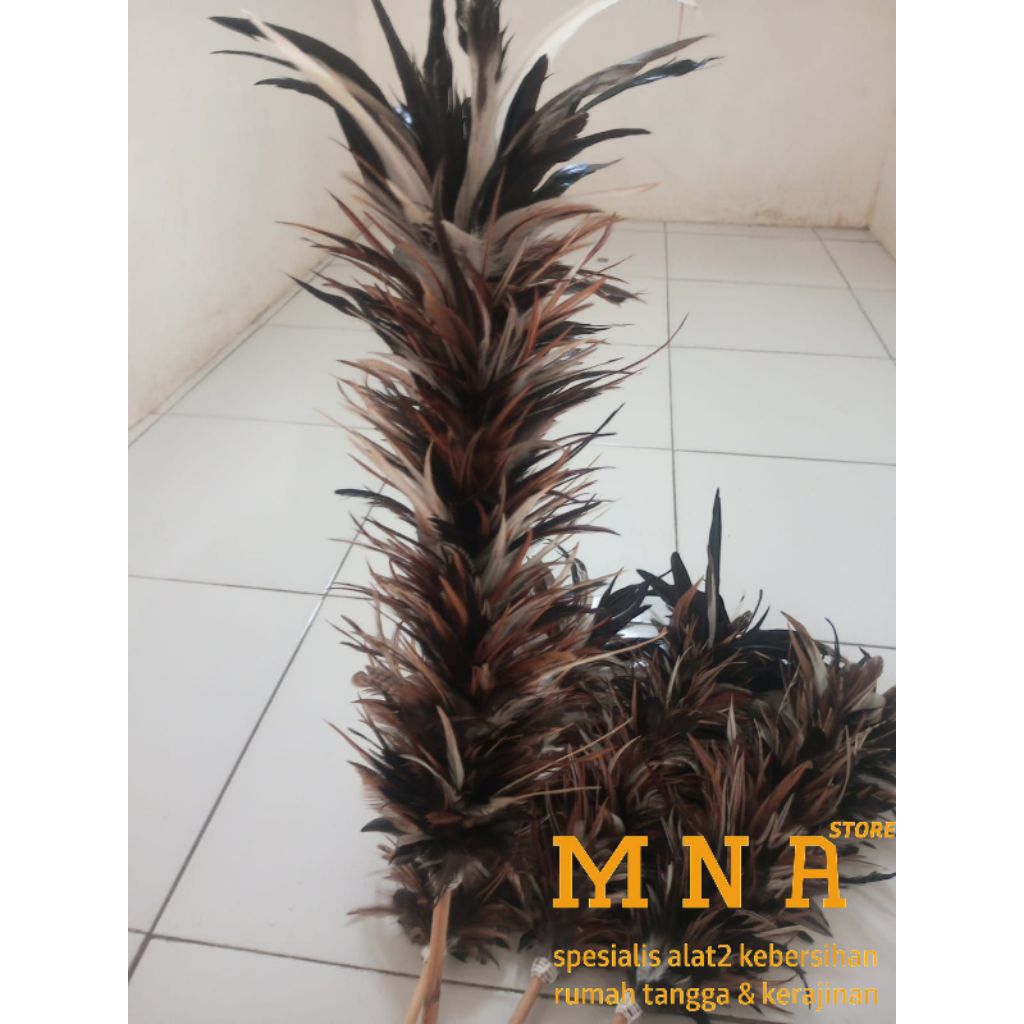 Kemoceng Bulu Ayam Asli (Premium)