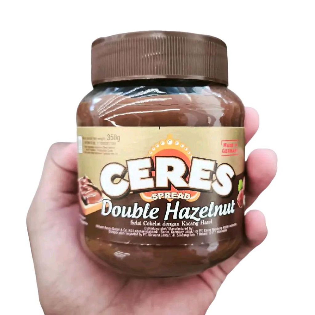 

Selai Ceres double choco hazelnut spread Made in germany 350 gram