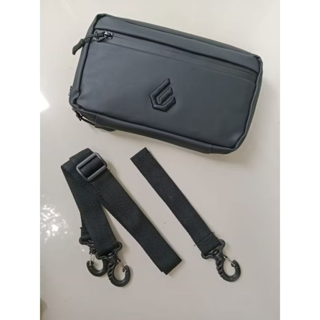 Eliter Handbag Tas Pouch Premium Pria / Tas Selempang Distro Handbag Pouch Anti Air