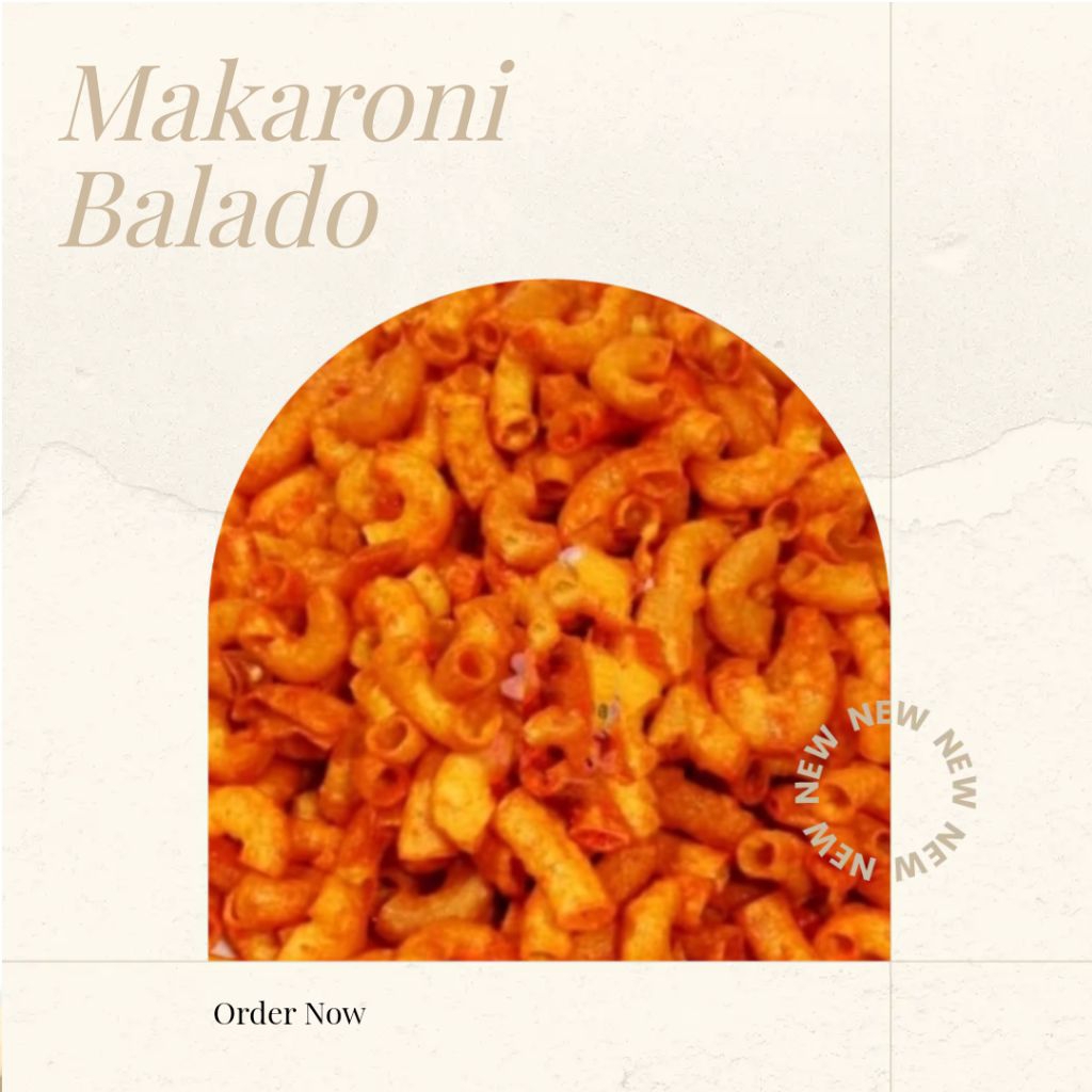 

Kerupuk Makaroni Original Jagung Bakar Pedas Balado Pedas Daun Jeruk isi 100 Gram dan 250 Gram