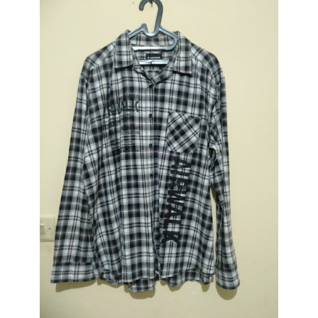 kemeja brand AIRWALK ld 116 panjang 74
