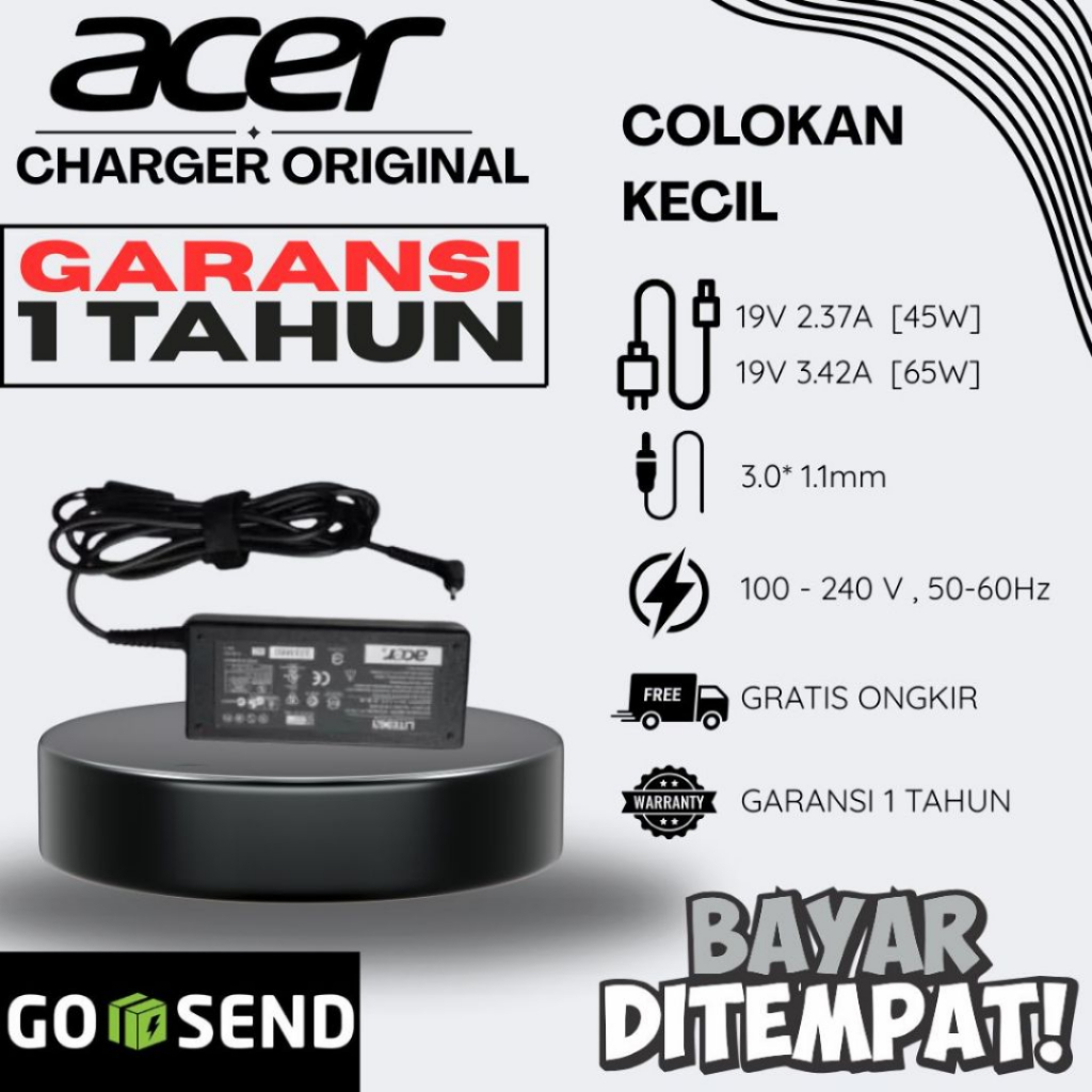 Adaptor Charger Laptop Acer Swift 3  SF314-51 SF314-54 SF314-51-52D