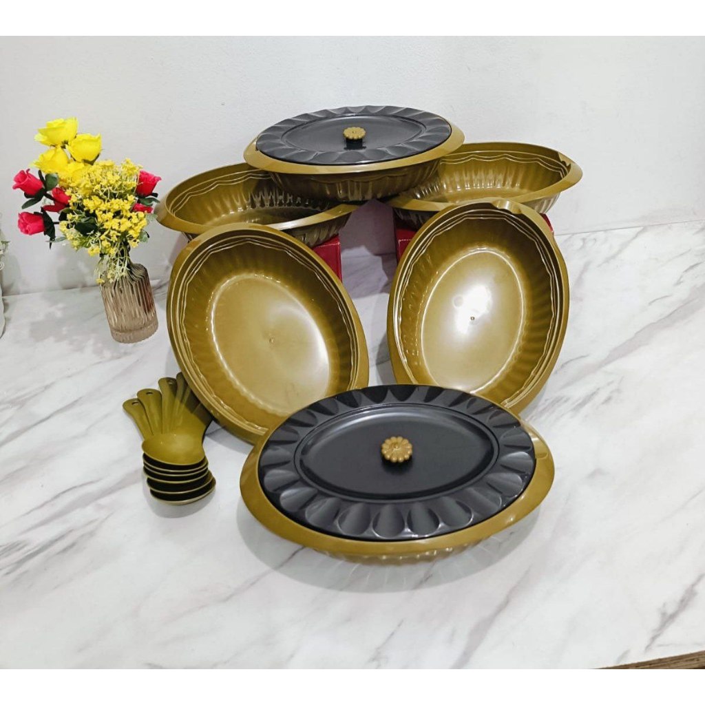 BASI PRASMANAN SET OVAL SUSAN ( SET 6 )