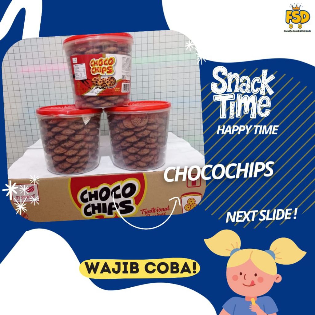 

1 Toples Biskuit Chocochips @540gr