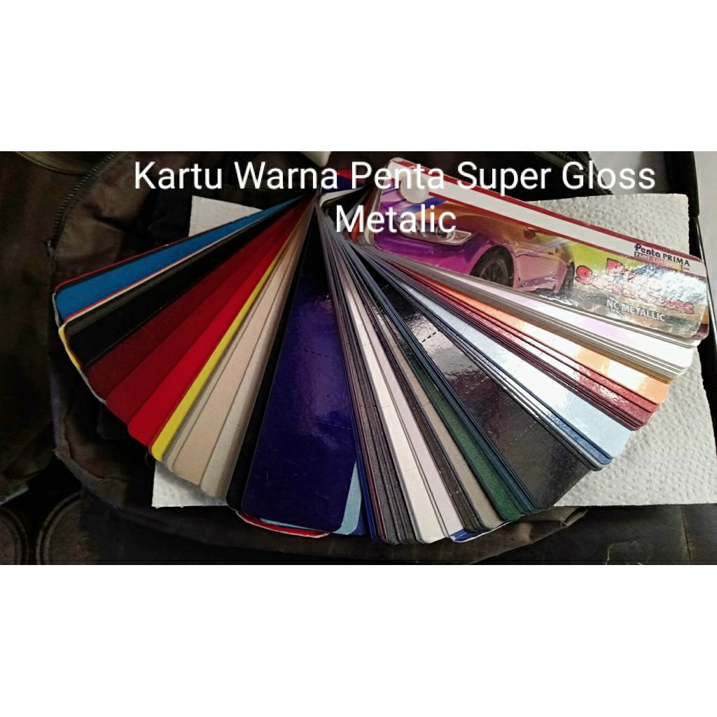 

Kartu Warna Penta Super Gloss NC Metallic