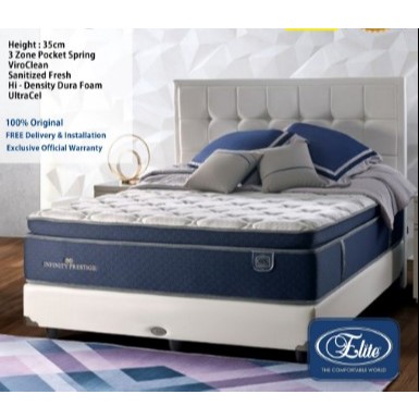 Kasur Springbed Elite Prestige | Matras Elite Prestige/ Matras Latex - 90 x 200 | Matras Murah Palem