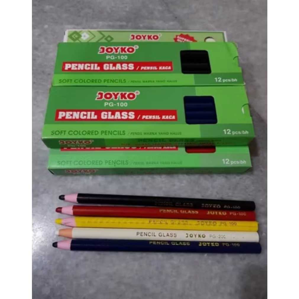 

PENSIL KACA JOYKO PG-100 WARNA BERAGAM INDUSTRI