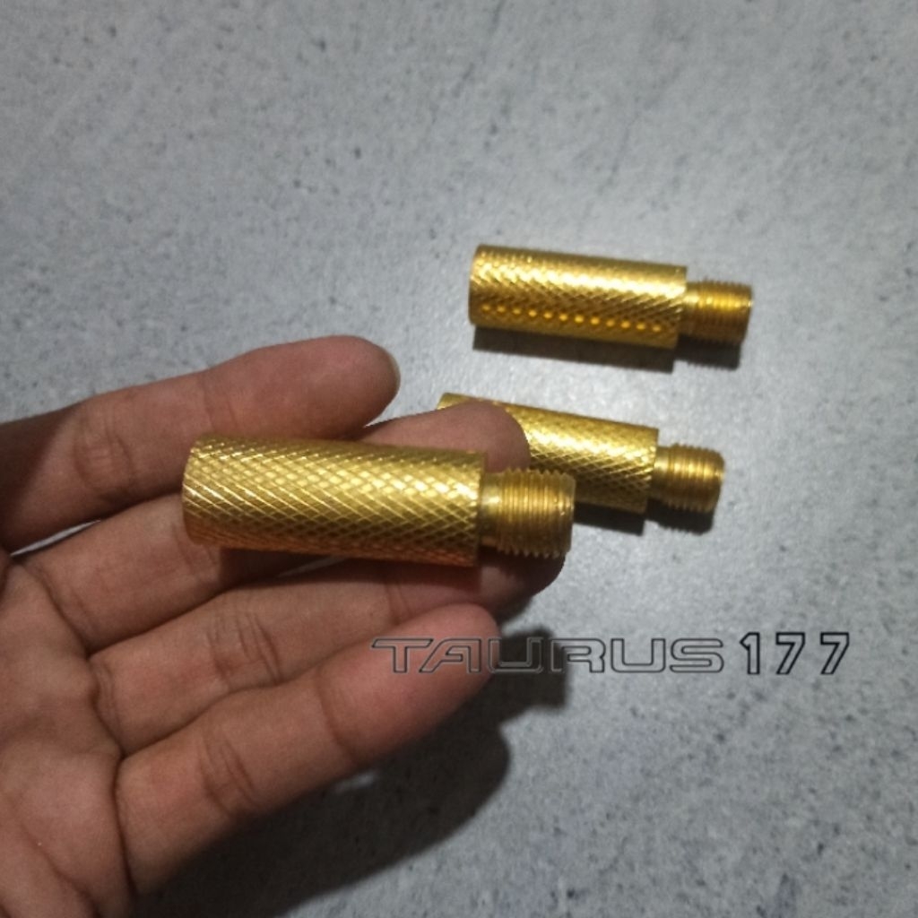 Nepel peredam drat luar dan drat dalam M12*1.25