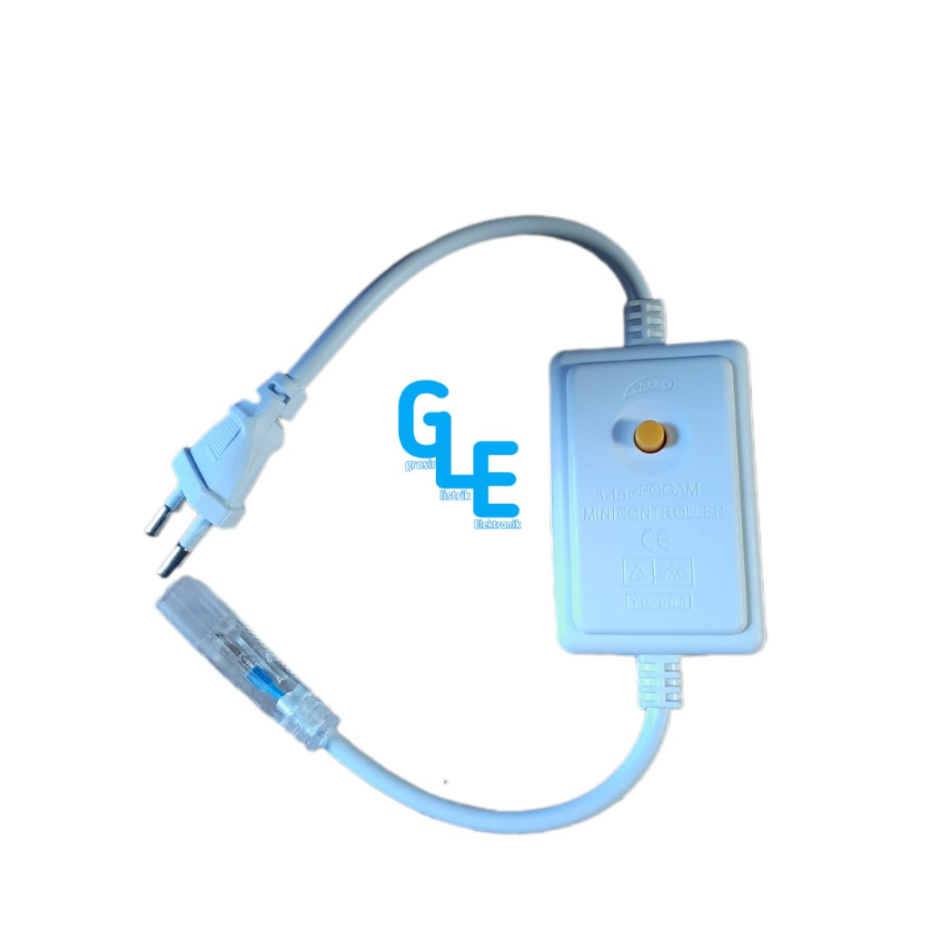 Socket Led Strip RGB / Sambungan LED Strip Anti Air /Adaptor Lampu Led Strip 220V