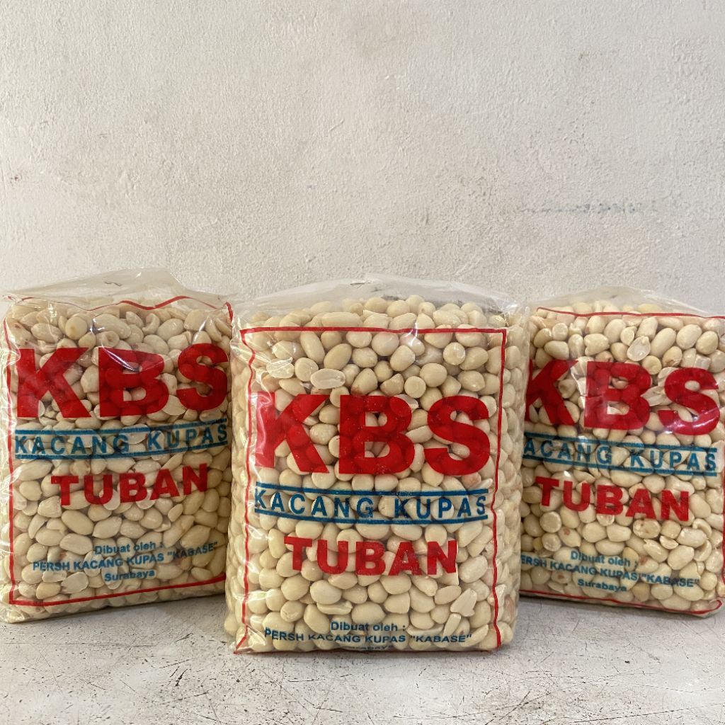 

KBS kacang tanah kupas tuban 1 kg | kacang tanah kupas