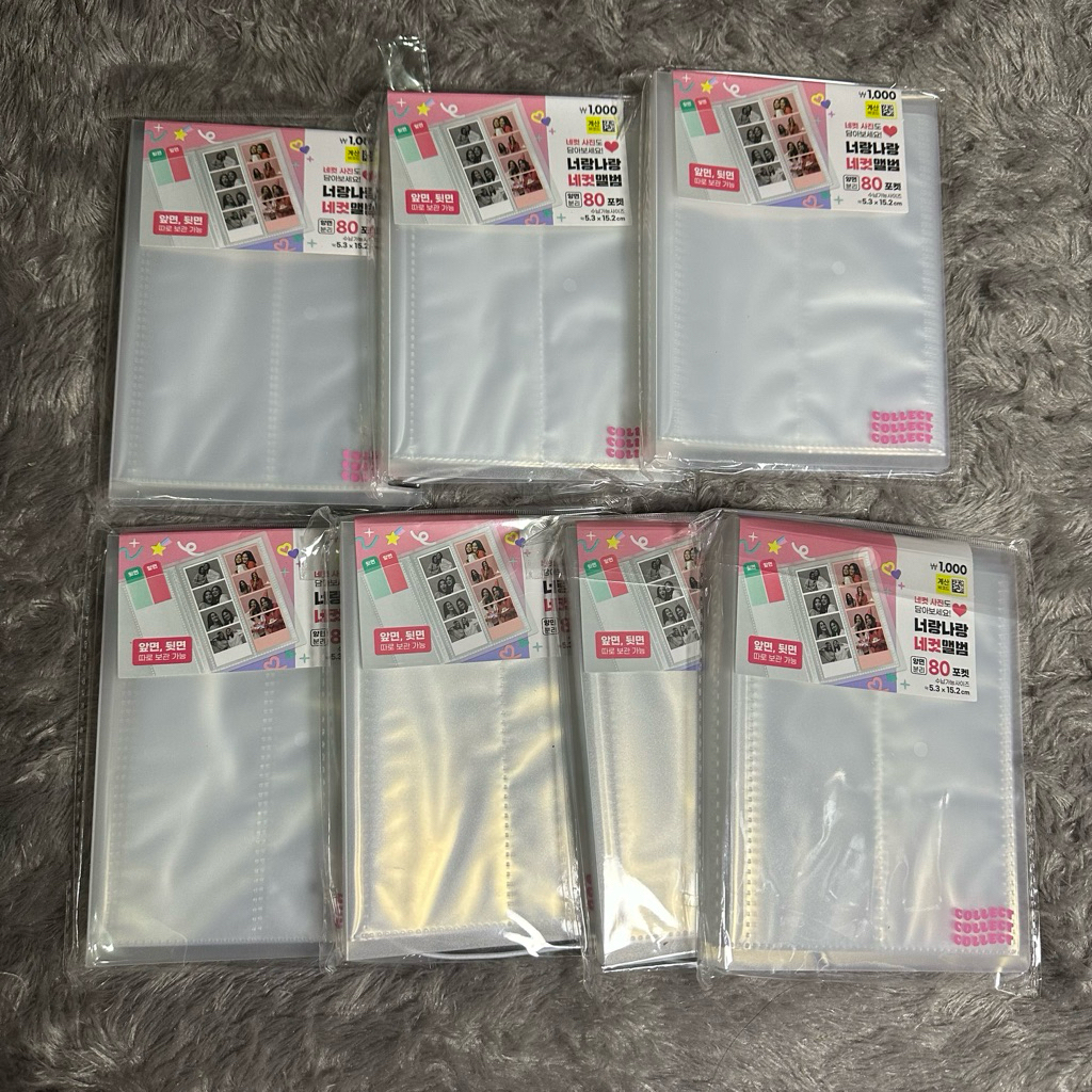 [READY STOCK] OFFICIAL DAISO 4CUT COLLECT BOOK BINDER 4CUT