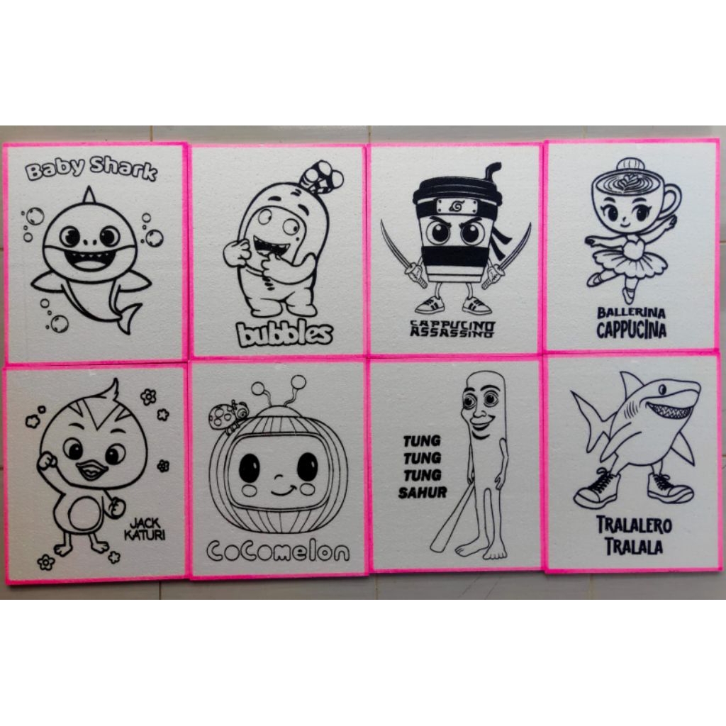 

Lukisan Styrofoam Karakterr