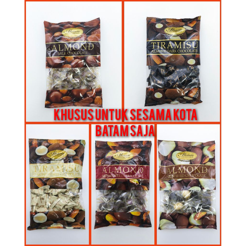 

Alessio Almond Milk Chocolate 250 gram