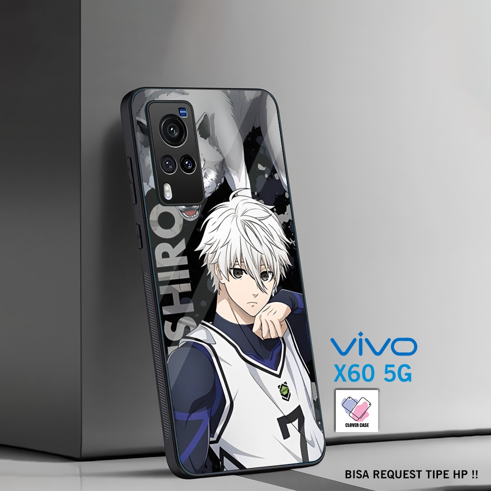[AR96]  Case Glossy Case | VIVO X60 5G | CASE KEKINIAN LUCU |  Casing Hp Kilau Motif NAGI SEISHIRO