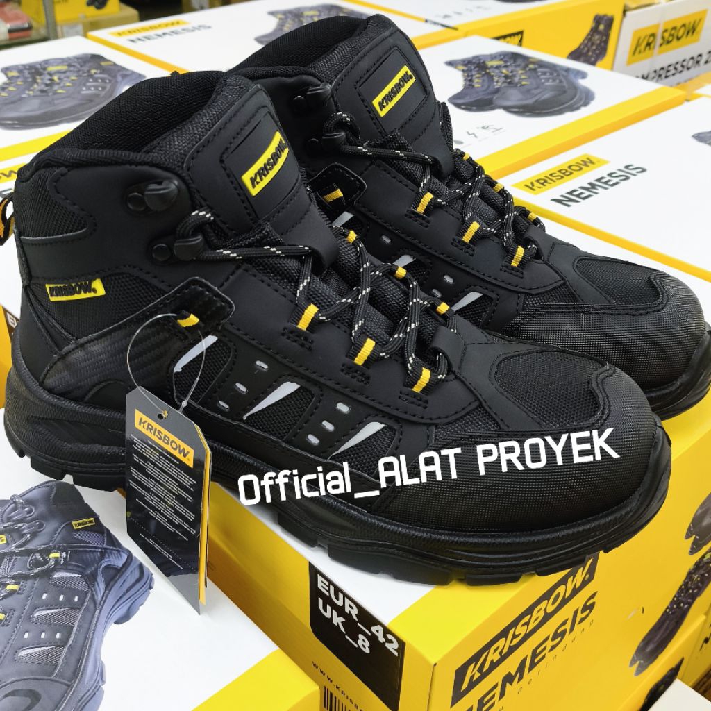 Sepatu Safety Krisbow NEMESIS || Safety Shoes Krisbow NEMESIS
