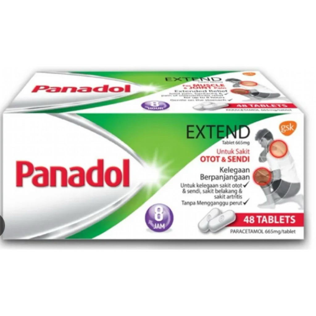 Panadol Extend for musce & joint pain Malaysia Original | sakit oto sendirl