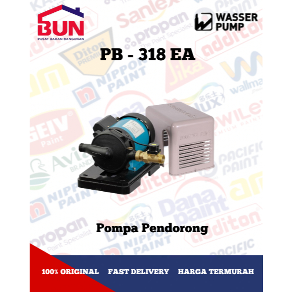 POMPA PENDORONG WASSER PB 318 EA WASSER BOOSTER PUMP / WASSER PB-318EA / PENDORONG AIR / DORONG 23 M