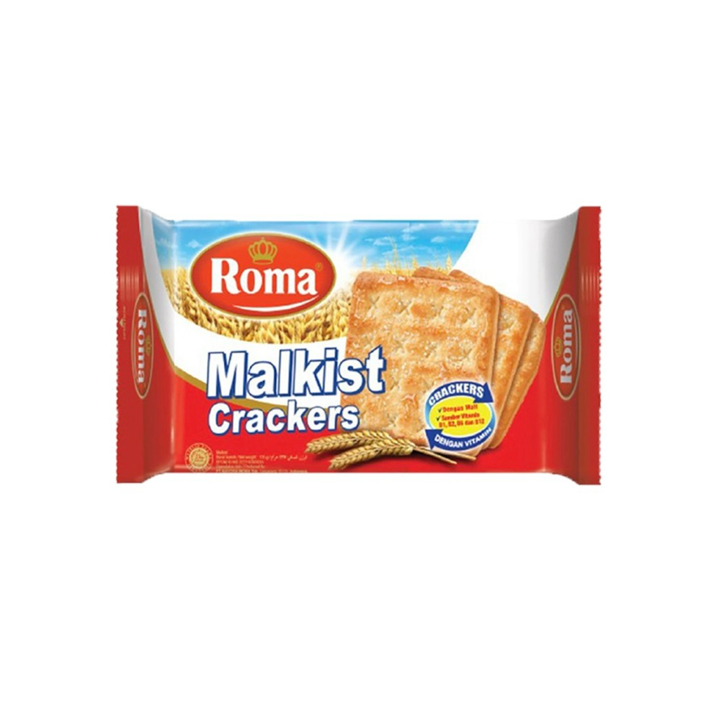 

Roma Malkist Lapis Gula Crackers 105 gram