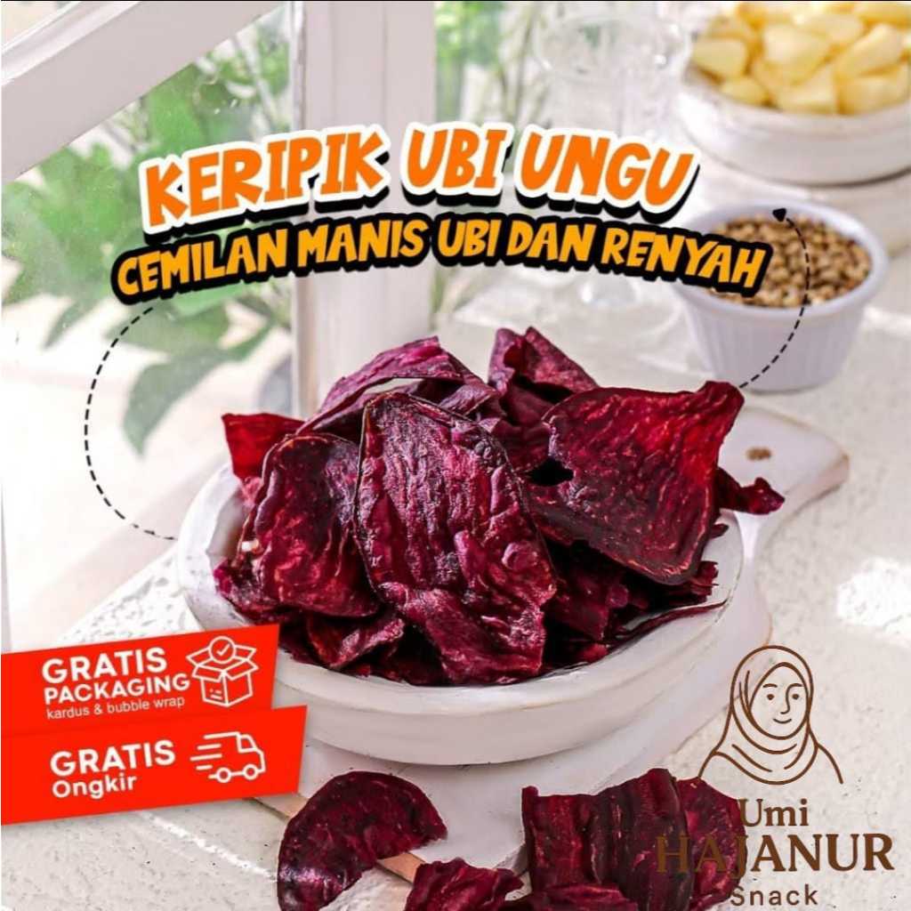 

KERIPIK UBI UNGU GULA CARAMEL -cemilan manis dan renyah