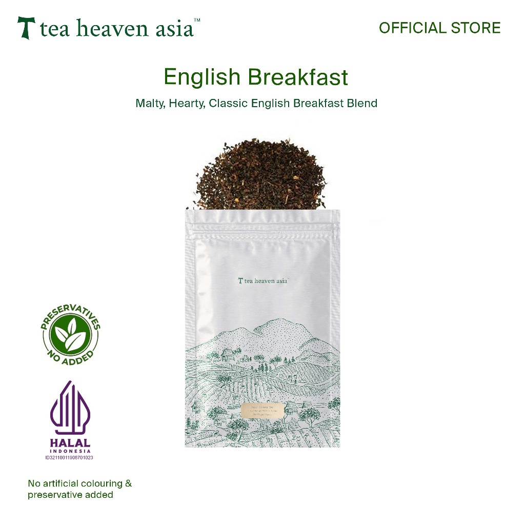 

Tea Heaven English Breakfast Black Tea 30gr