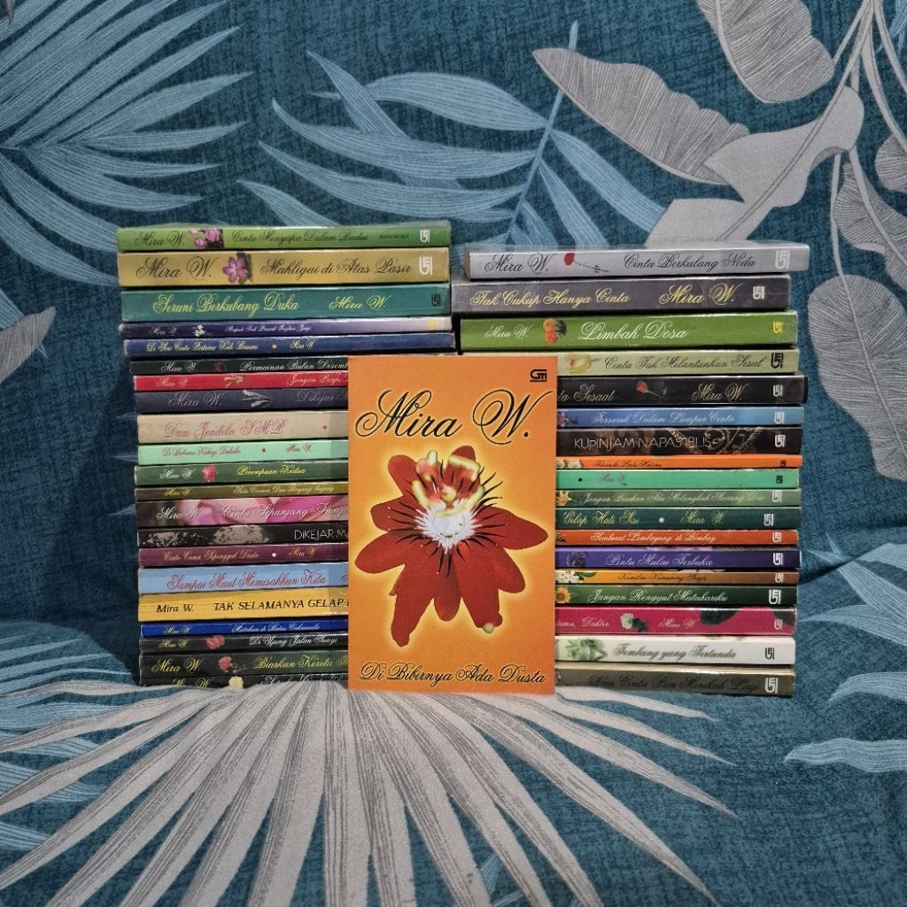 Buku Novel Mira W Banyak Judul Di Deskripsi