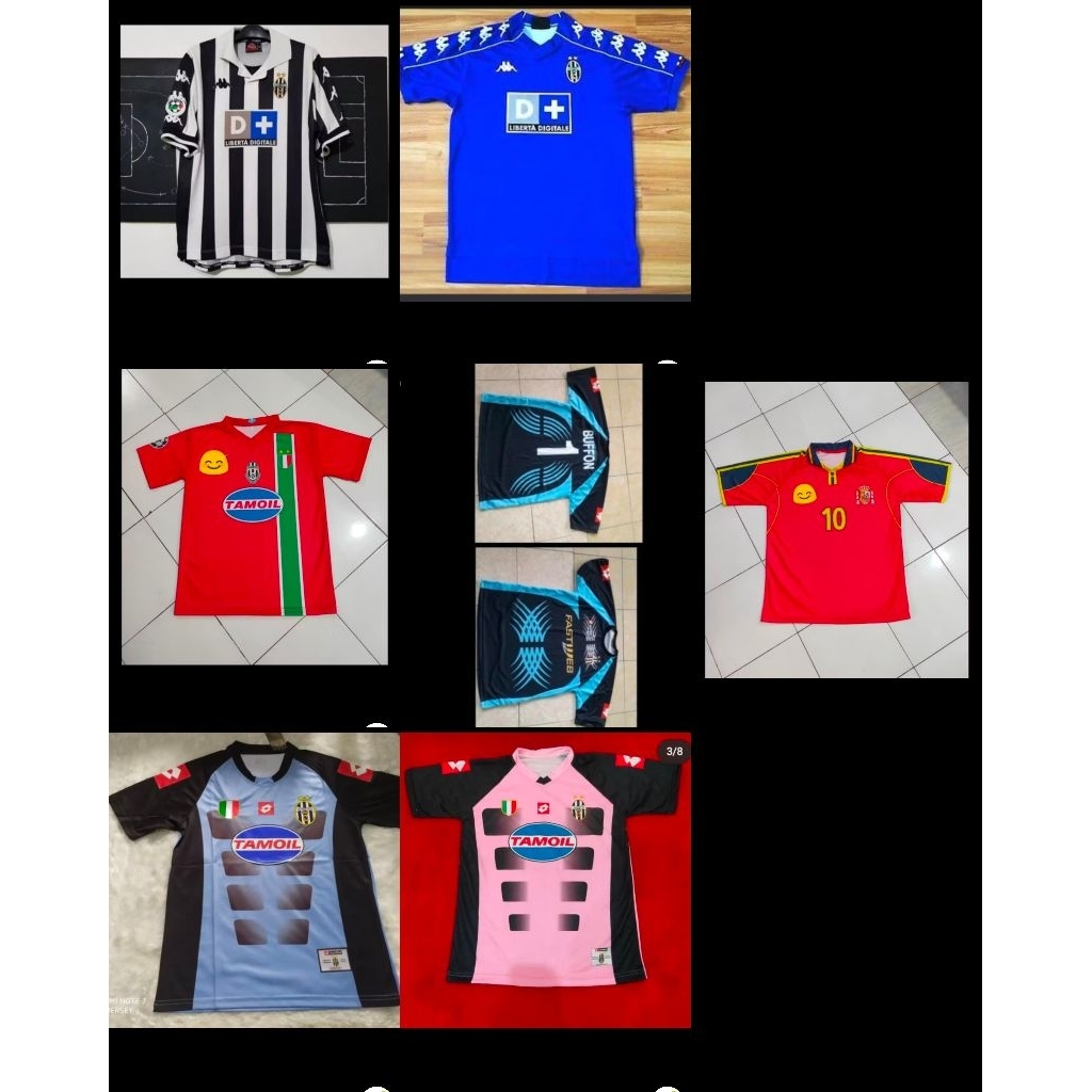 Jersey Kiper Juve Third 2002/2003 Buffon/Jersey Juve GK 2002/2003 Third/Jersey GK Juve 2002 Third/Je