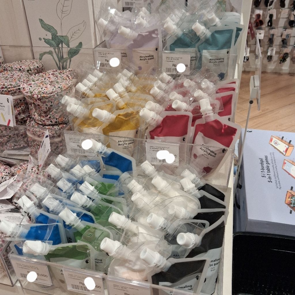 

[JASTIP FLYING TIGER] Koleksi Cat Akrilik Pouch 80ml Travel Lukis Acrylic Paint