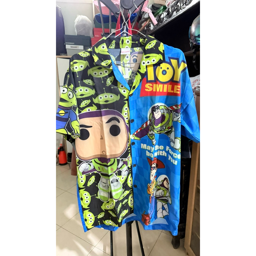 preloved printed shirt toy story