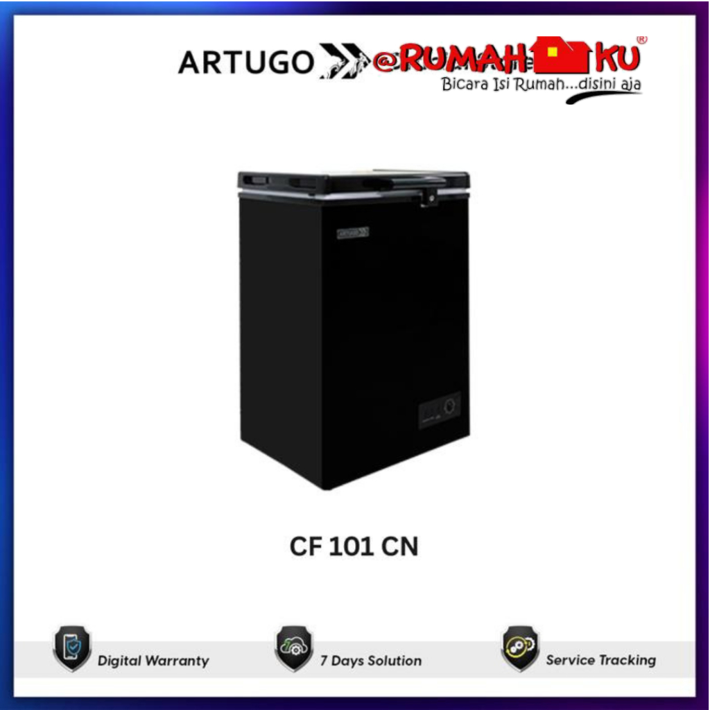CHEST FREEZER ARTUGO CF 101 CN KAPASITAS 100L
