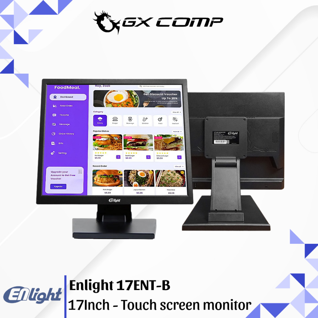 Enlight 17ENT-B | Hdmi Vga USB Type B | Monitor Touchscreen TFT - 17 Inch Monitor