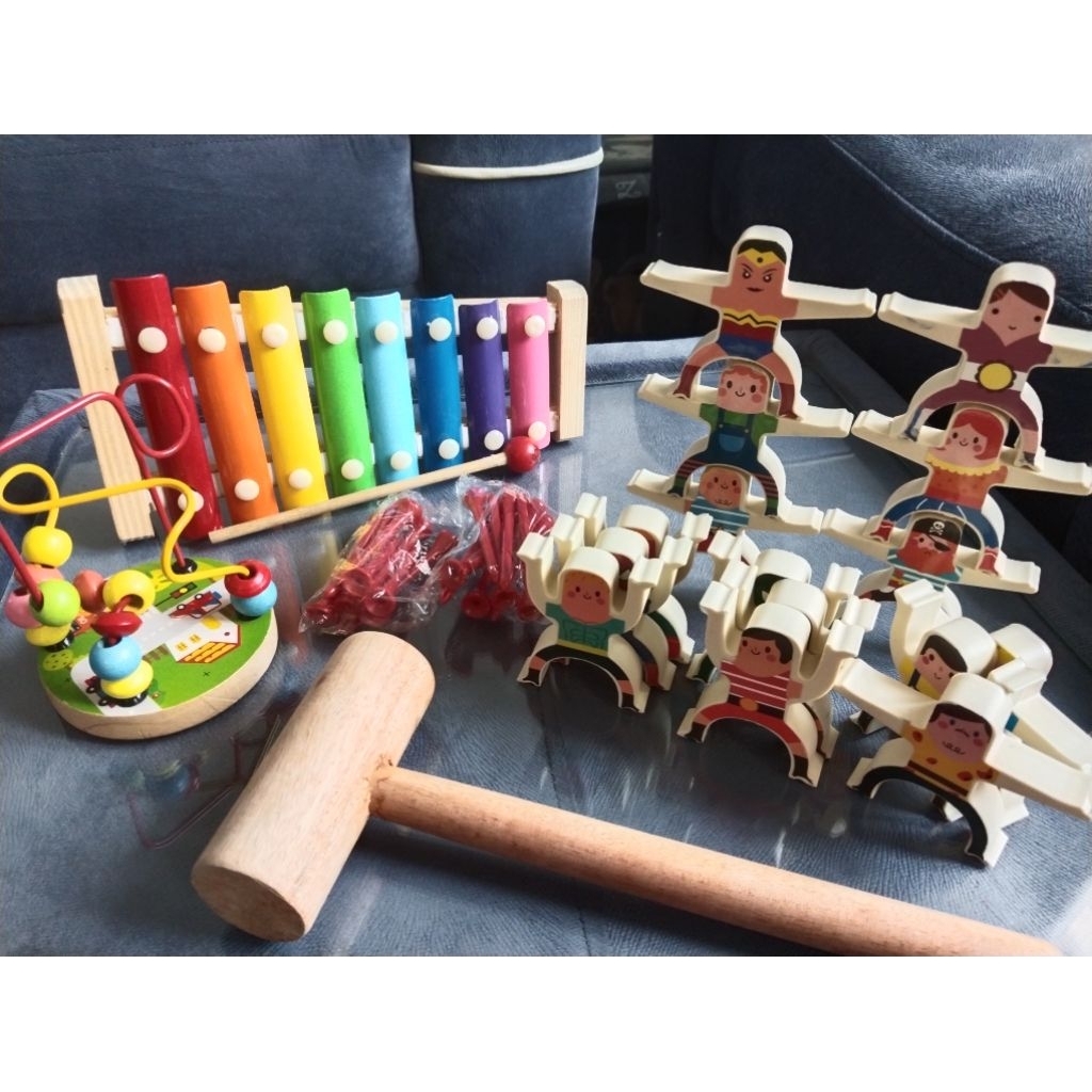 mainan edukasi anak preloved