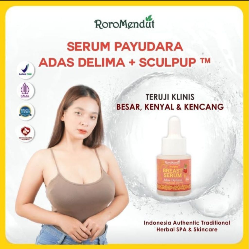 Roro Mendut Adas Delima + Sculpup ™  Breast Serum