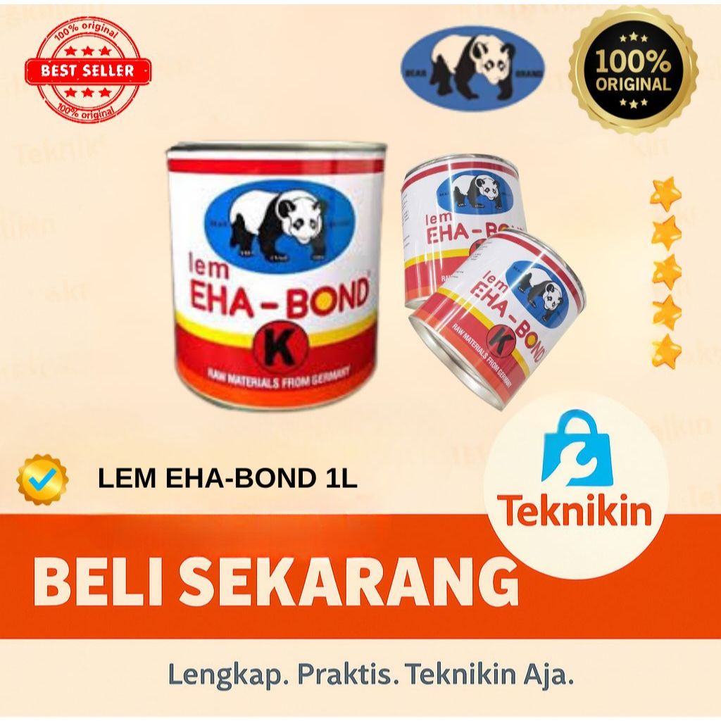 

Lem Kuning Aibon Eha Bond Merah - Kiloan / 1 KG / 1 LITER (Kulit Sofa, Busa, Karet, Karpet, Sepatu)