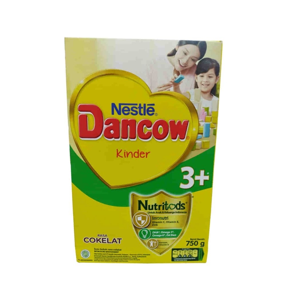 

Dancow 3+ Susu Bubuk Coklat Nutritods Rasa Coklat 750gr