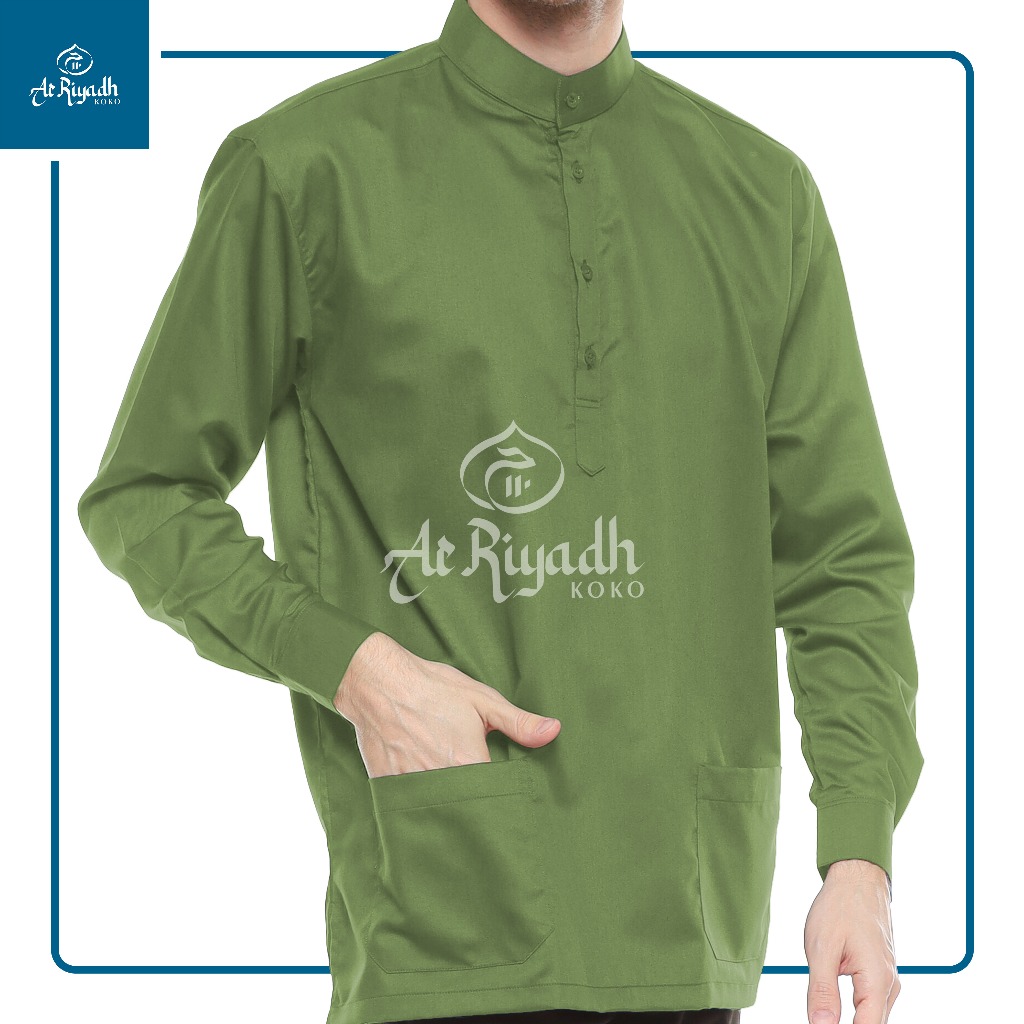 Baju Koko ZAWEEYA Ajmal Series Motif Mahmud