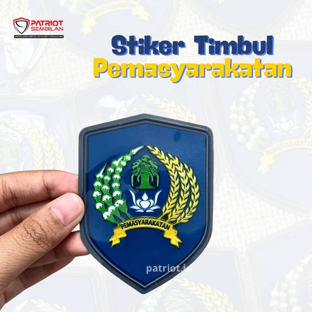 

Patriot.id | STICKER TIMBUL LOGO PEMASYARAKATAN