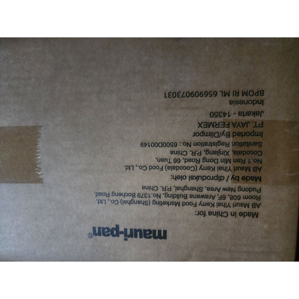 

Ravi instant mauripan printing 20 x 500 gr